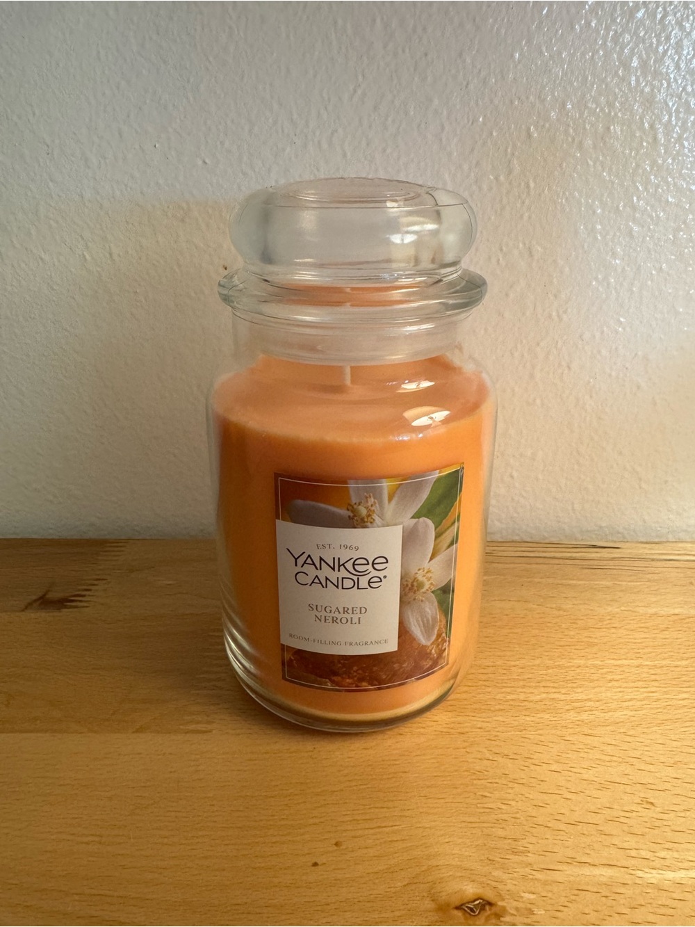 Yankee Candle Sugared Neroli 32oz Jar Candle NEW
